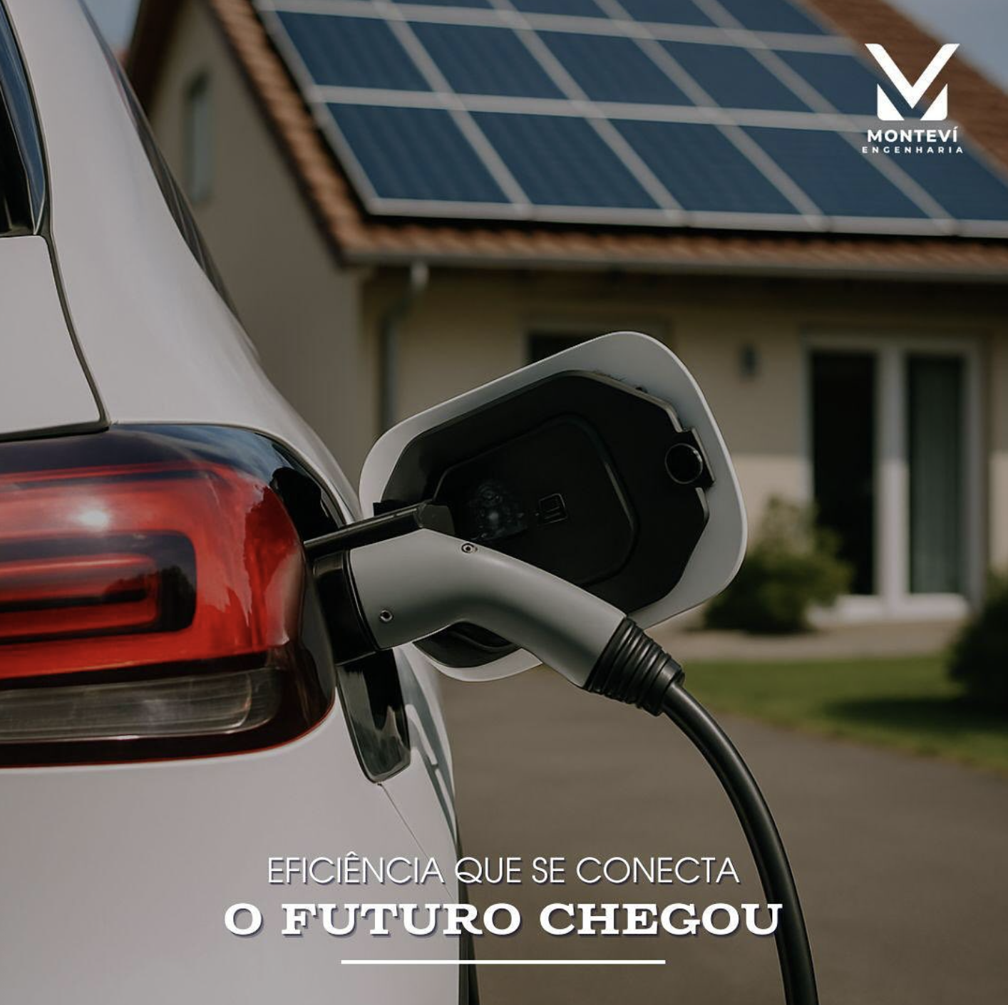 Carregadores de veículos elétricos instalados em infraestrutura